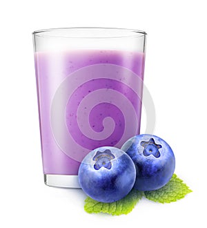 Blueberry smoothie