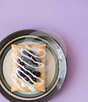 Blueberry Strudel Snack