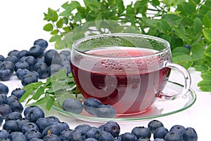 Blueberry tea