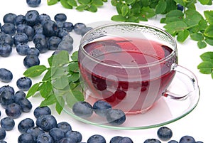 Blueberry tea