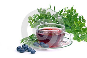 Blueberry tea