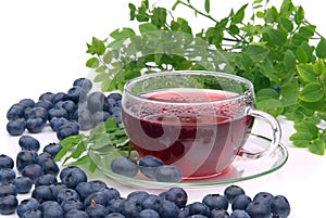Blueberry tea