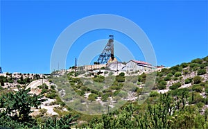 Bluebird Mine, Tonto National Forest, Globe-Miami District, Gila County, Arizona, United States