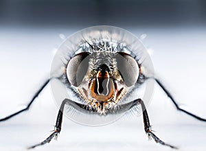 Bluebottle fly macro