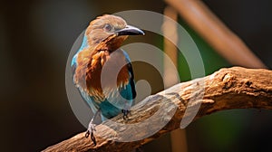 Bluenaped_pitta_Hydrornis_nipalensisfemale_rest_on_branch_in_1690600615321_5