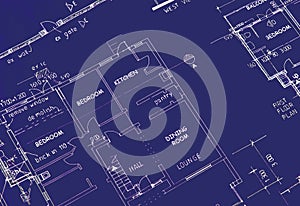 Blueprint of Building Plans