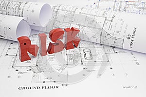 Blueprints and risk in the construction project