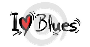 Blues music style love