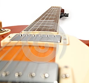 Blues orange Guitar