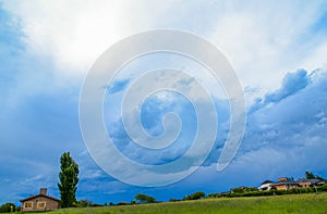 Bluesky landscape