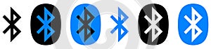 Bluetooth icon set