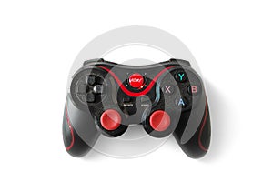 Bluetooth joystick gaming isolated white background