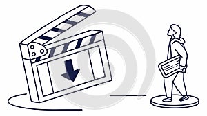 Bluetooth Wireless Technology Icon for Connectivity, vector design Generative AI