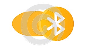 Bluetooth Wireless Technology Icon for Connectivity, vector design Generative AI