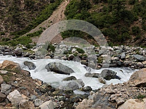 Bluewater Kalam Swat valley water stream