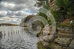 Bluffs on the Wisconsin River