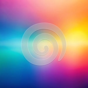 Blur Abstract Background with Colorful Gradient Defocused Backdrop