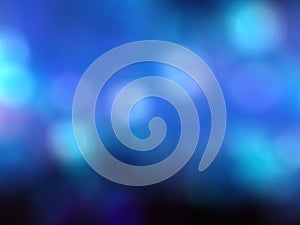 Blur blue light abstract background