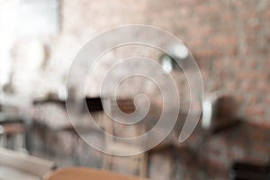 Blur coffee shop or cafe restaurant