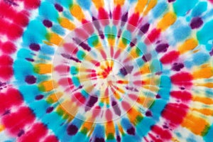 Blur fabric Tie-dye.