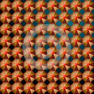 Blur hypnotic abstract background