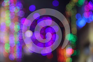 Blur Light and Colorful Booker Stock Footage photo