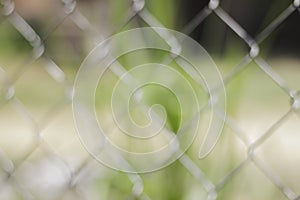 Blur steel fence background beautiful line with iron