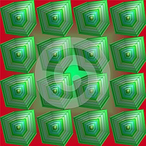 Blur tapestry pattern