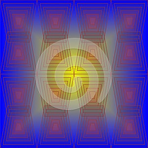 Blur tapestry pattern