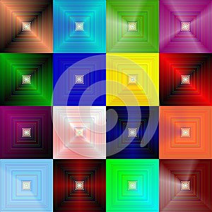 Blur tapestry pattern