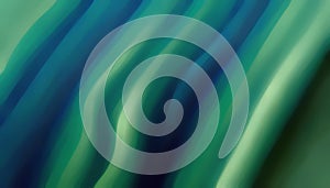 Blur waves abstract background blue green curves