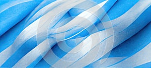 Blur waves abstract background blue white curves
