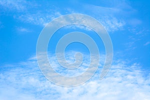 blur white cloud and blue sky background image.