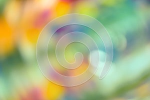 Blurred abstract image of  syllable store with bokeh background