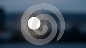 Quality emphasizing the contrast between the sharp brightness