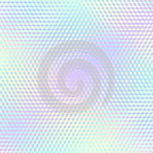 Geometric polygonal pattern of a cubes in low poly style.