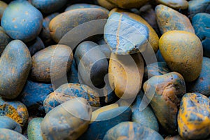 Blurred background of sea stone. soft gray. De focused abstract