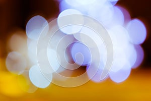 Blurred color lights background