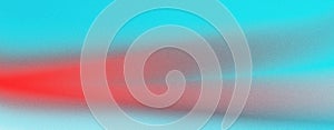 Abstract aqua and red gradient with grain texture subtle color transition modern background design artistic backdrop for creative