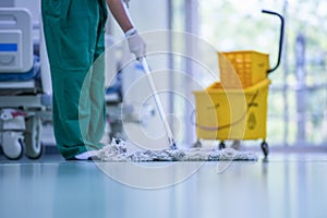 Nemocnice čištění čištění nemocnice patro 