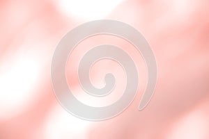 Blurred light pink and white background. Defocused art abstract rose gradient backdrop with blur and bokeh