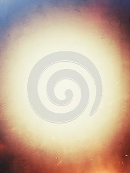 Blurred light rainbow effect background