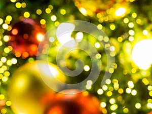 Blurred photo of bokeh lights background. Christmas Bokeh background. blur Bokeh background. Christmas concept. Abstract multicolo