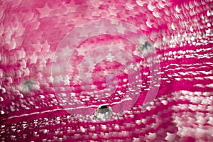 Blurred Pink Textile with Strasses