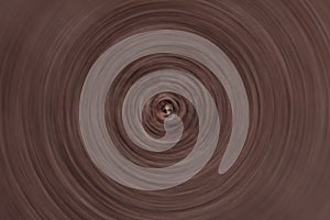 Blurred radial motion gravel dark red background. Circular texture
