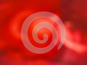 Blurred red light for abstract background