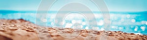 Blurred sea backgroundBlurred sea background with beautiful bokeh photo