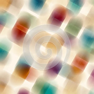 Blurred squares abstract digital background in muted colors