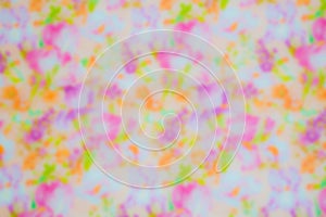 Blurred texture background. Multicolored abstraction. Defocused image