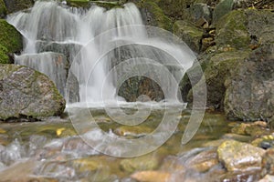 Blurred waterfall photo